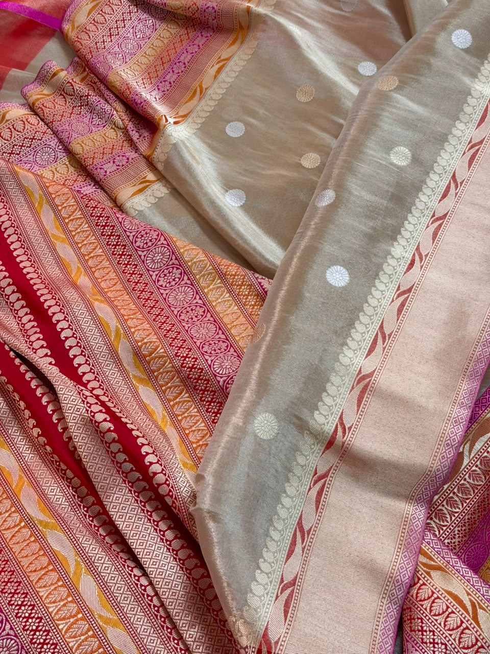 Ektara tissue saree 