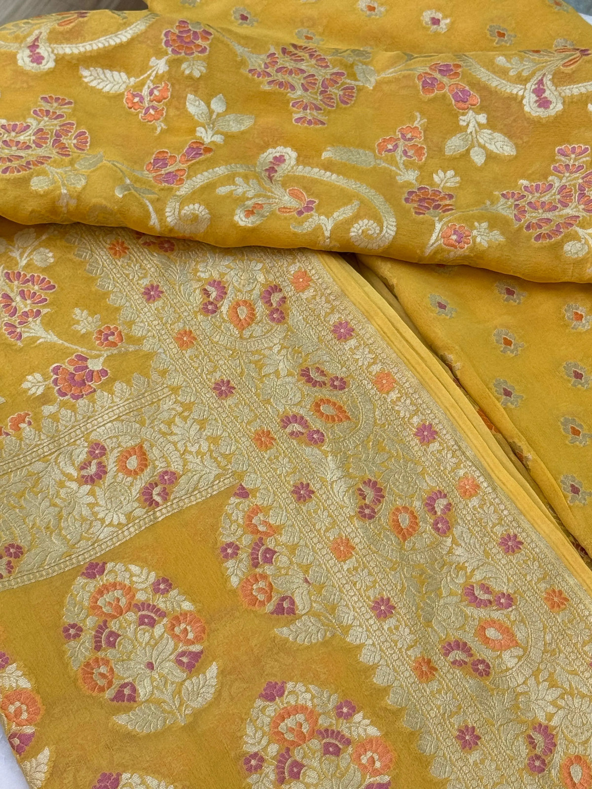 Georgette Suit Set Heritage Weaves