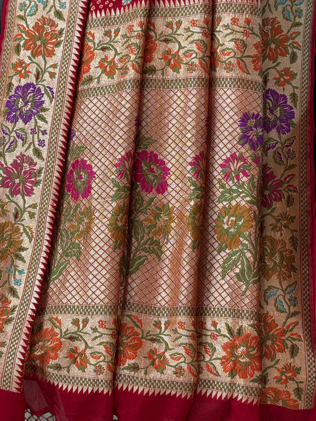 Premium Banarasi Bandhani Dupatta 