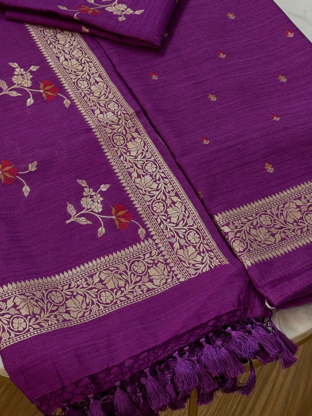Premium Munga Silk Suit Set 