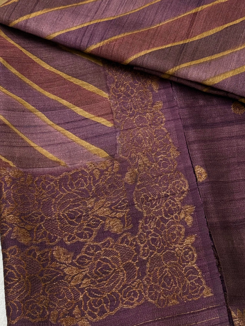 Tussar Silk Suit 