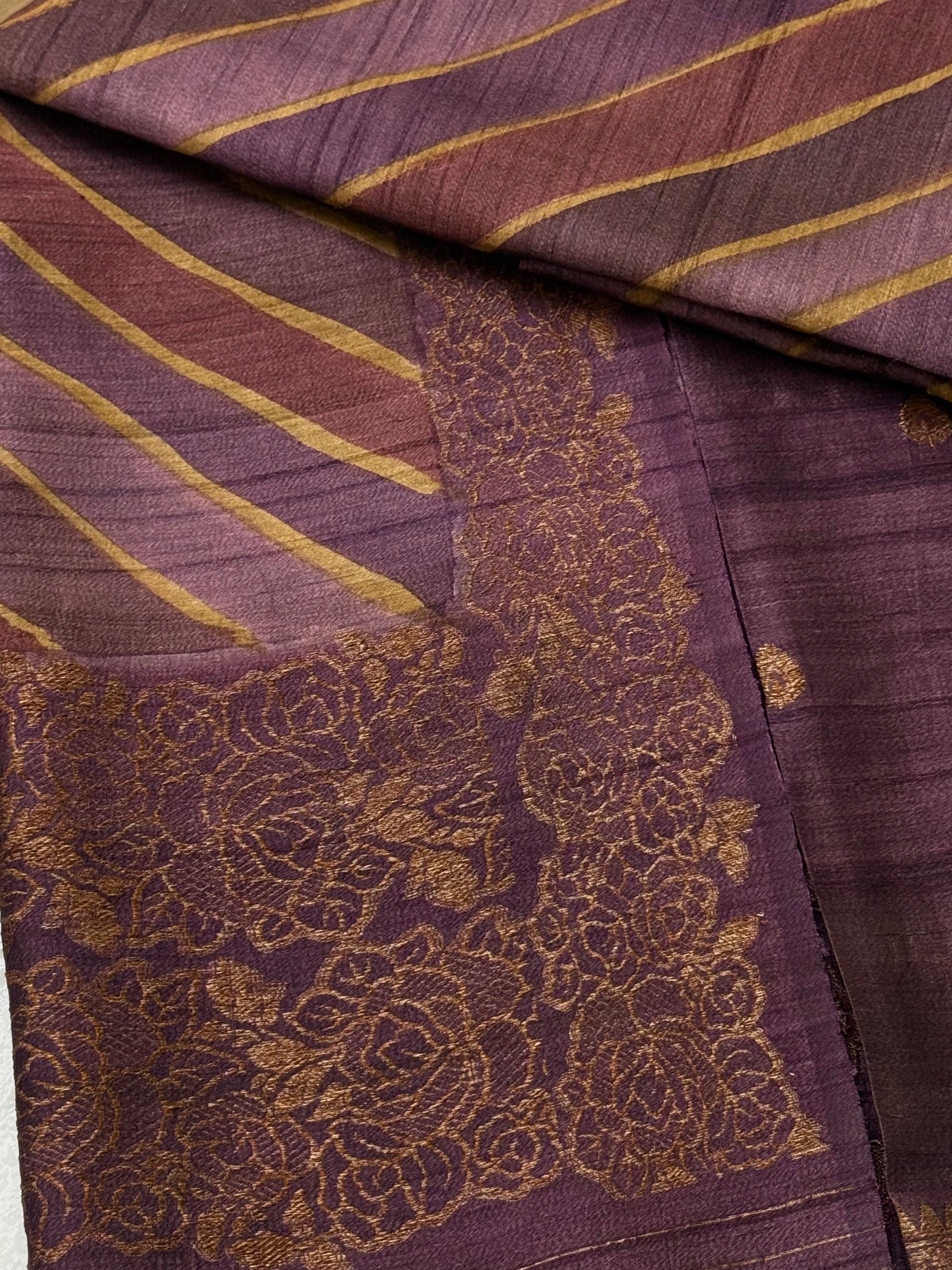 Tussar Silk Suit 