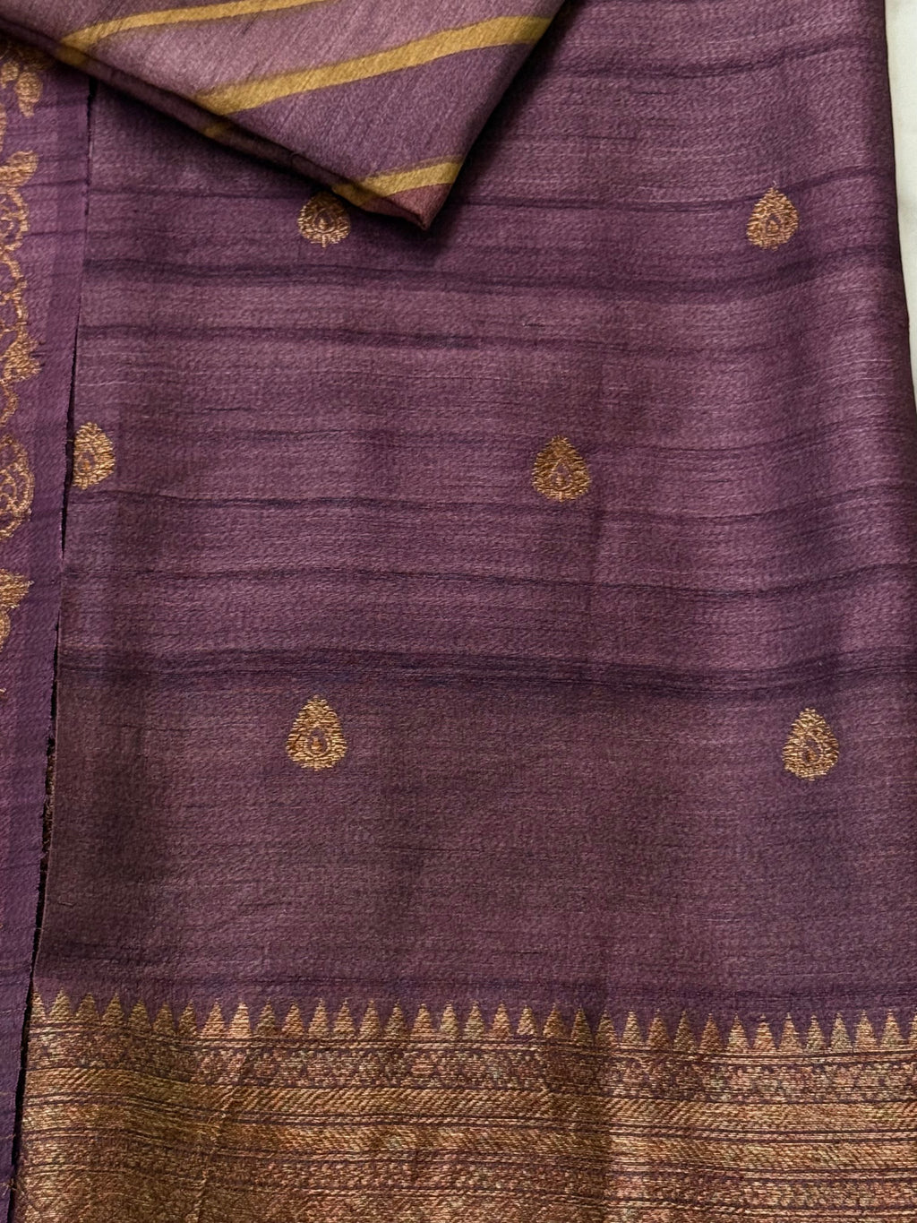 Tussar Silk Suit 