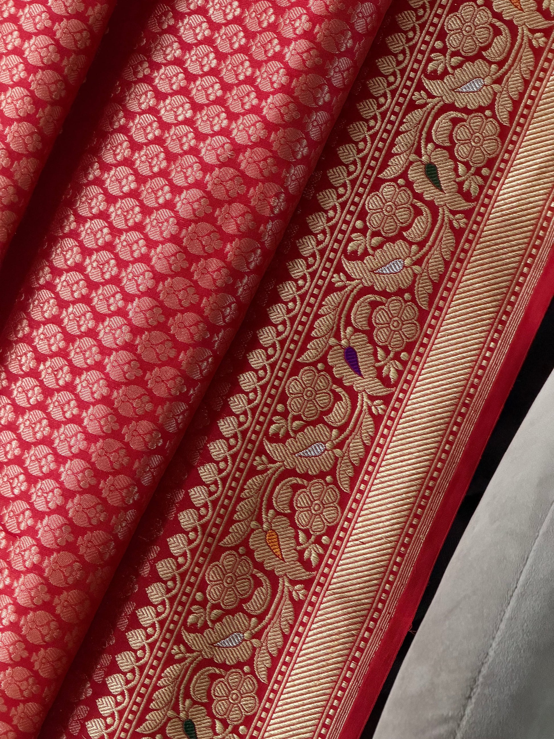 Katan Silk Brocade Dupatta 
