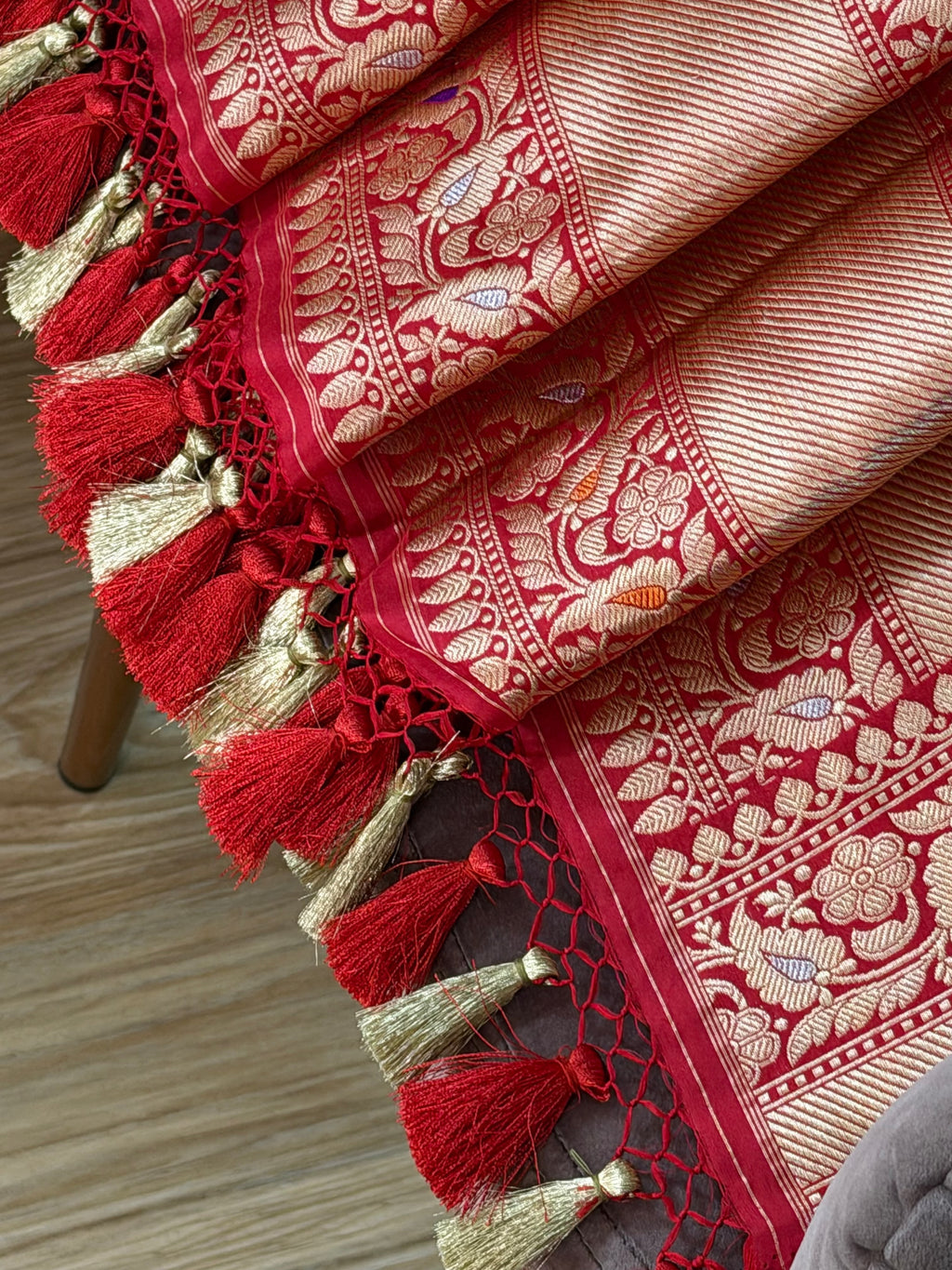 Katan Silk Brocade Dupatta 