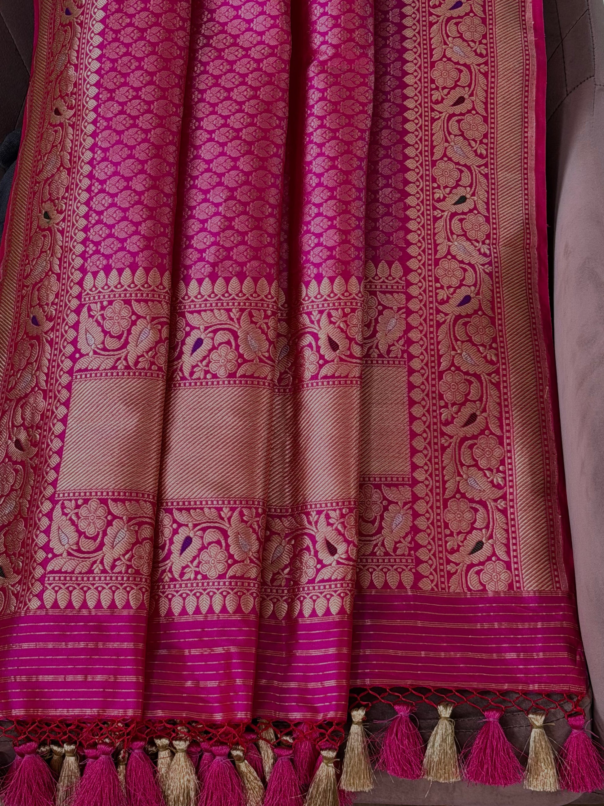 Katan Silk Brocade Dupatta 