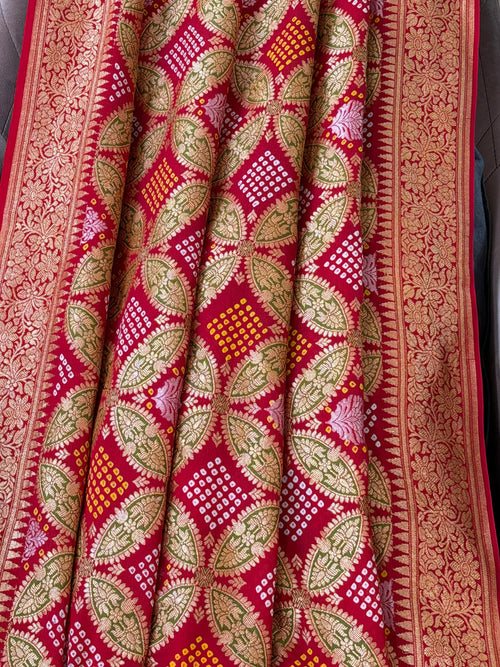 Banarasi Bandhani Dupatta 