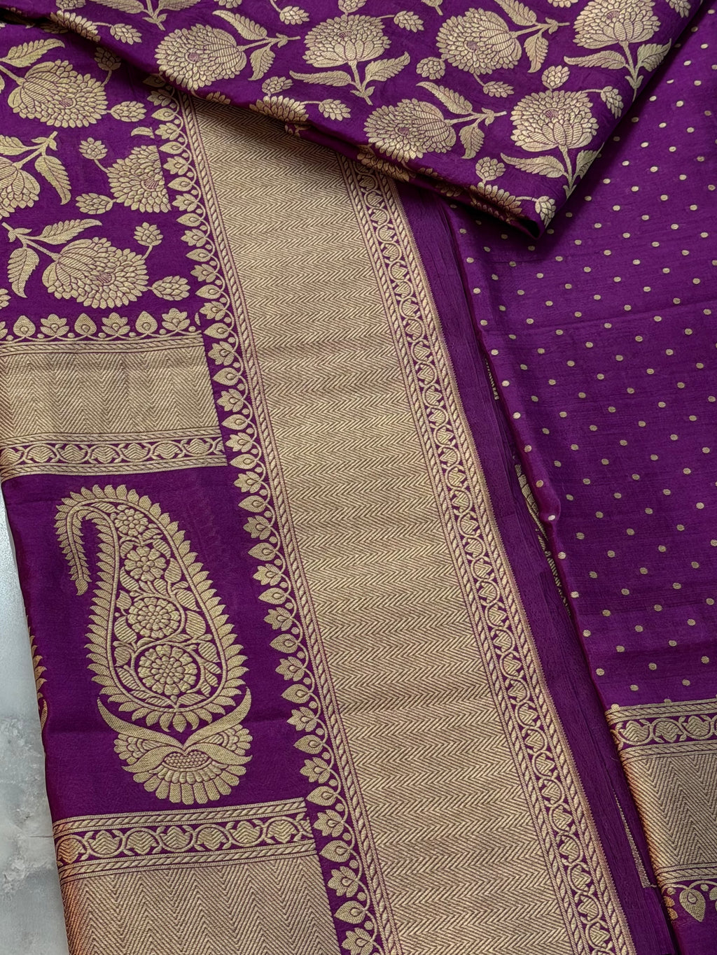Katan Silk Suit Set 