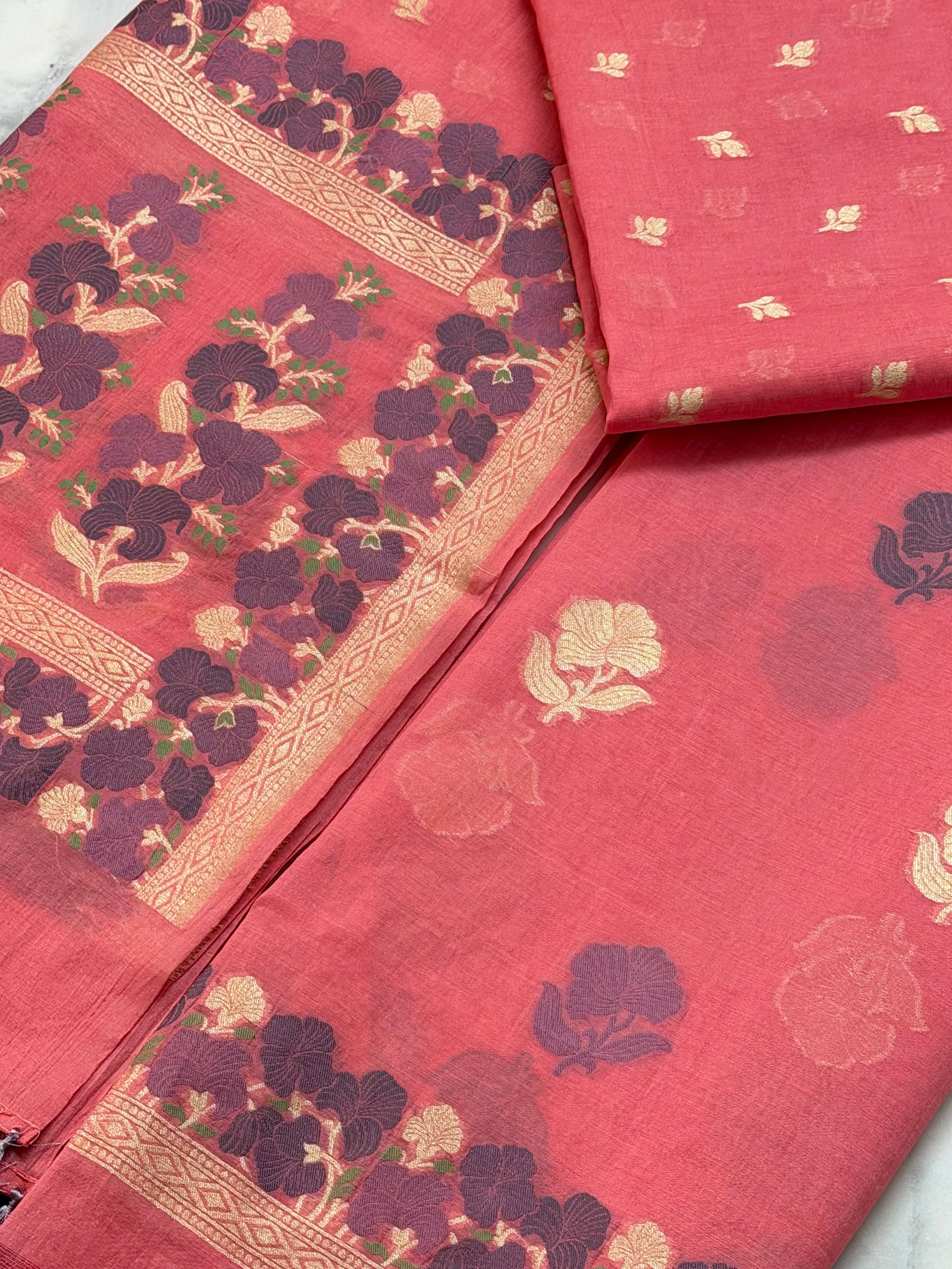 Handloom Cotton Suit Set 