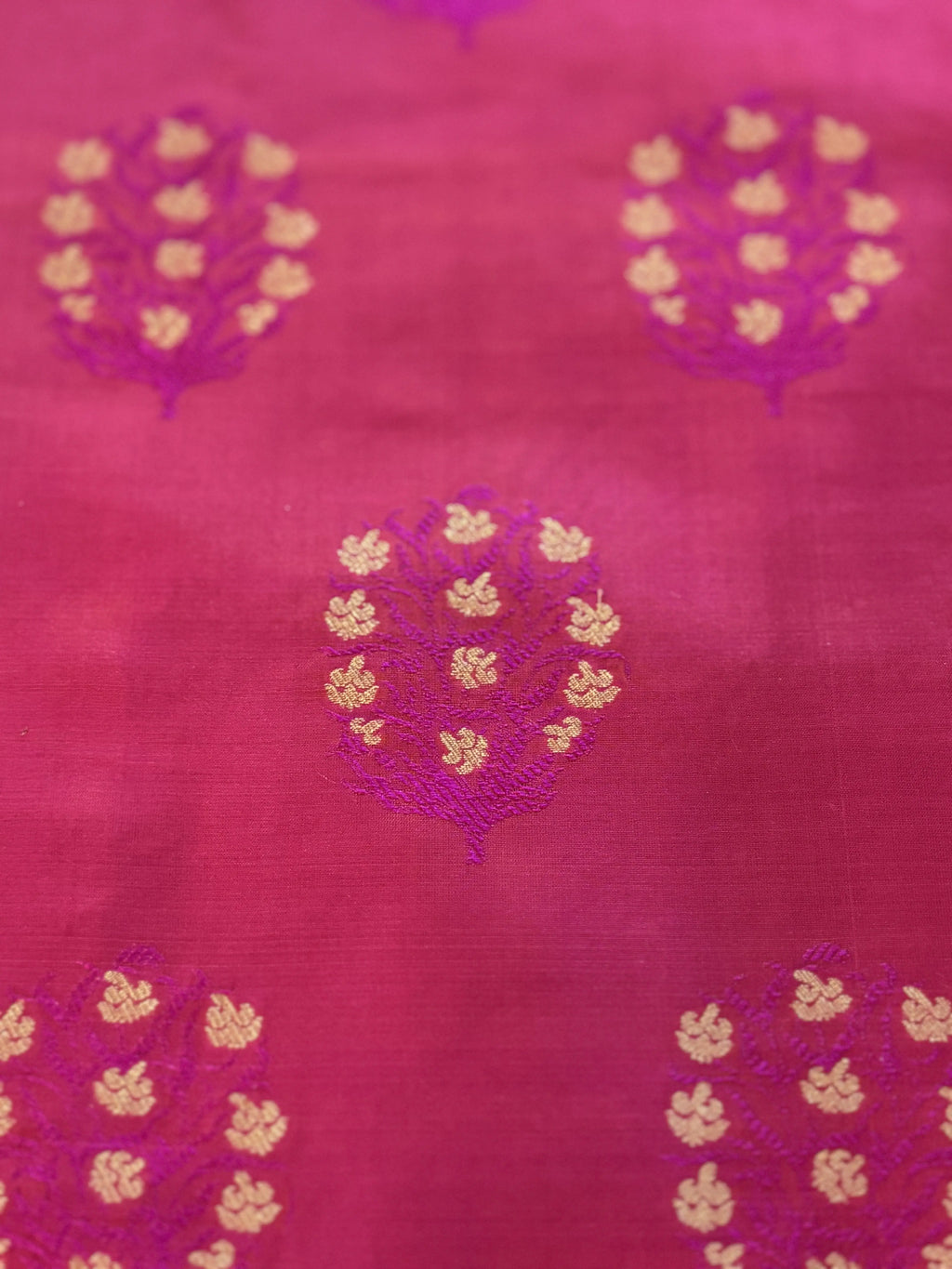 Katan Silk Tanchoi Fabric Heritage Weave