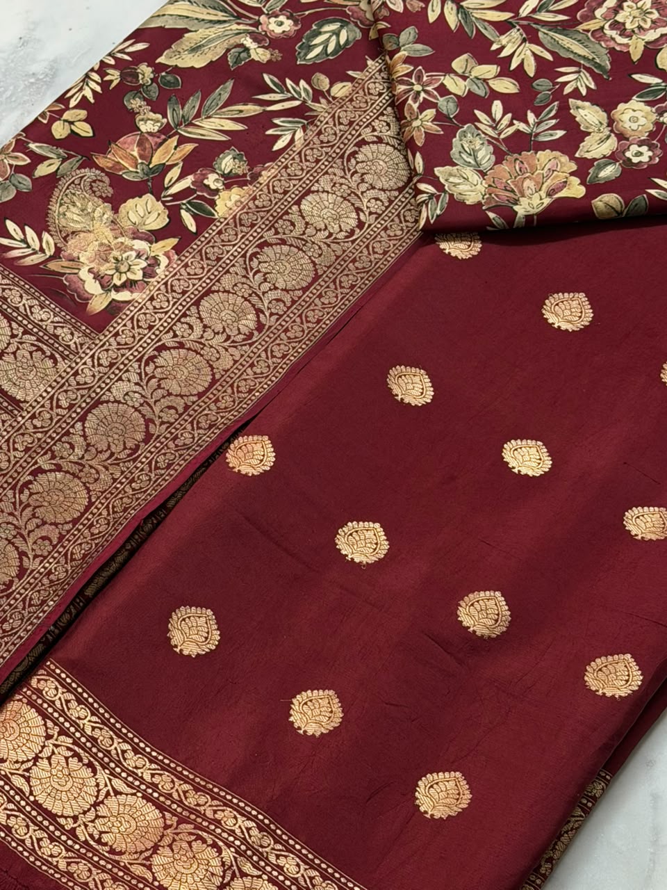 Premium katan silk suit 