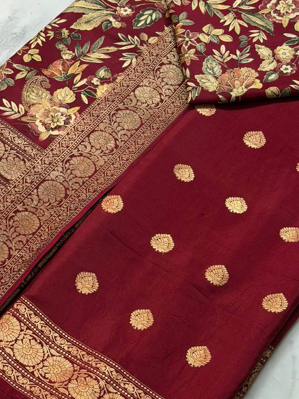 Premium Katan Silk Suit