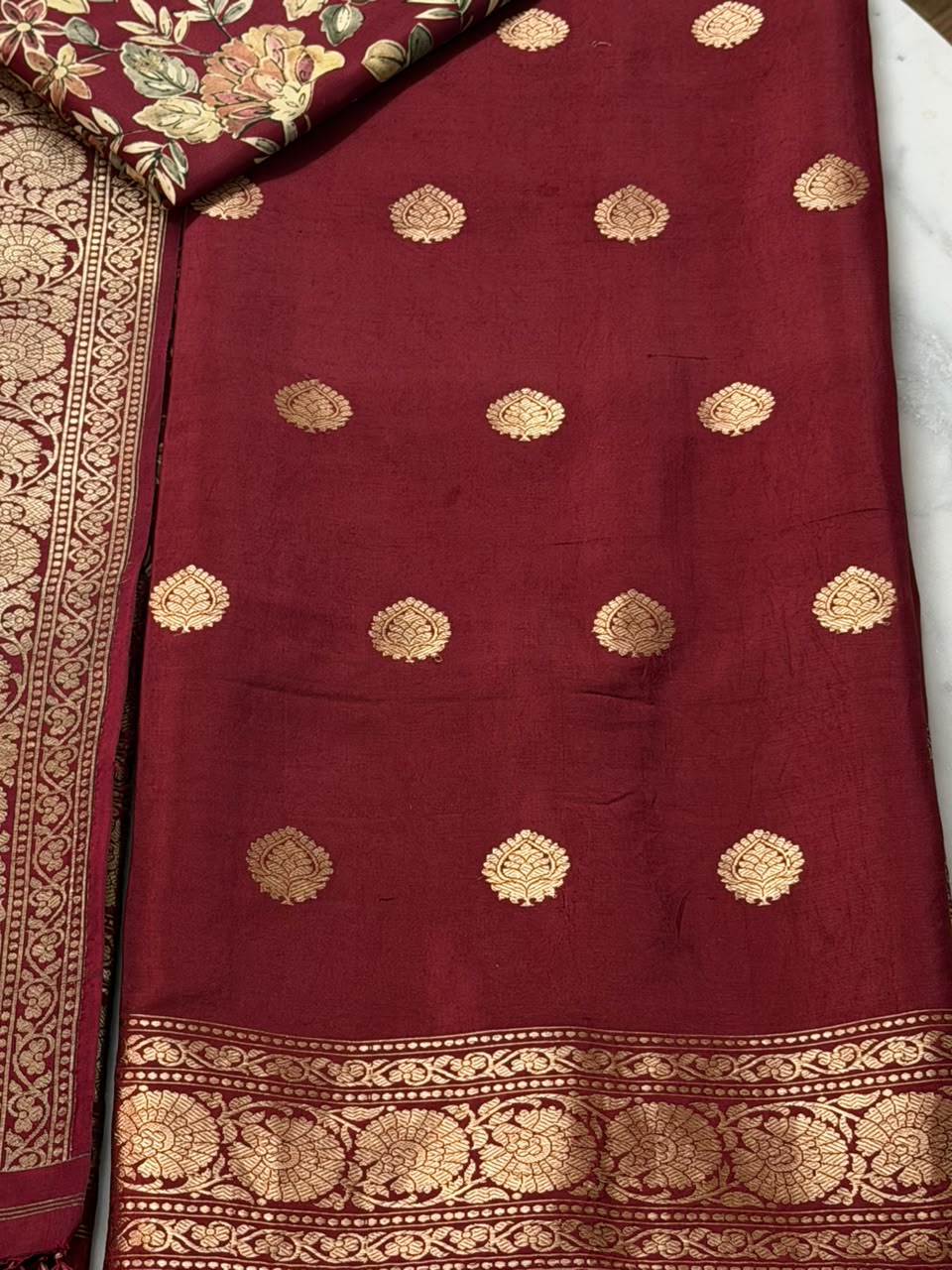 Premium katan silk suit 