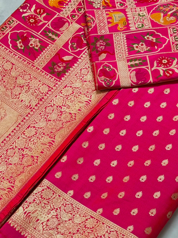 Premium Katan Silk Suit