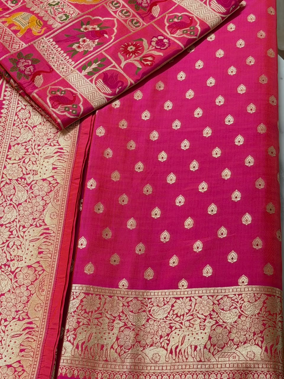 Premium katan silk suit set 