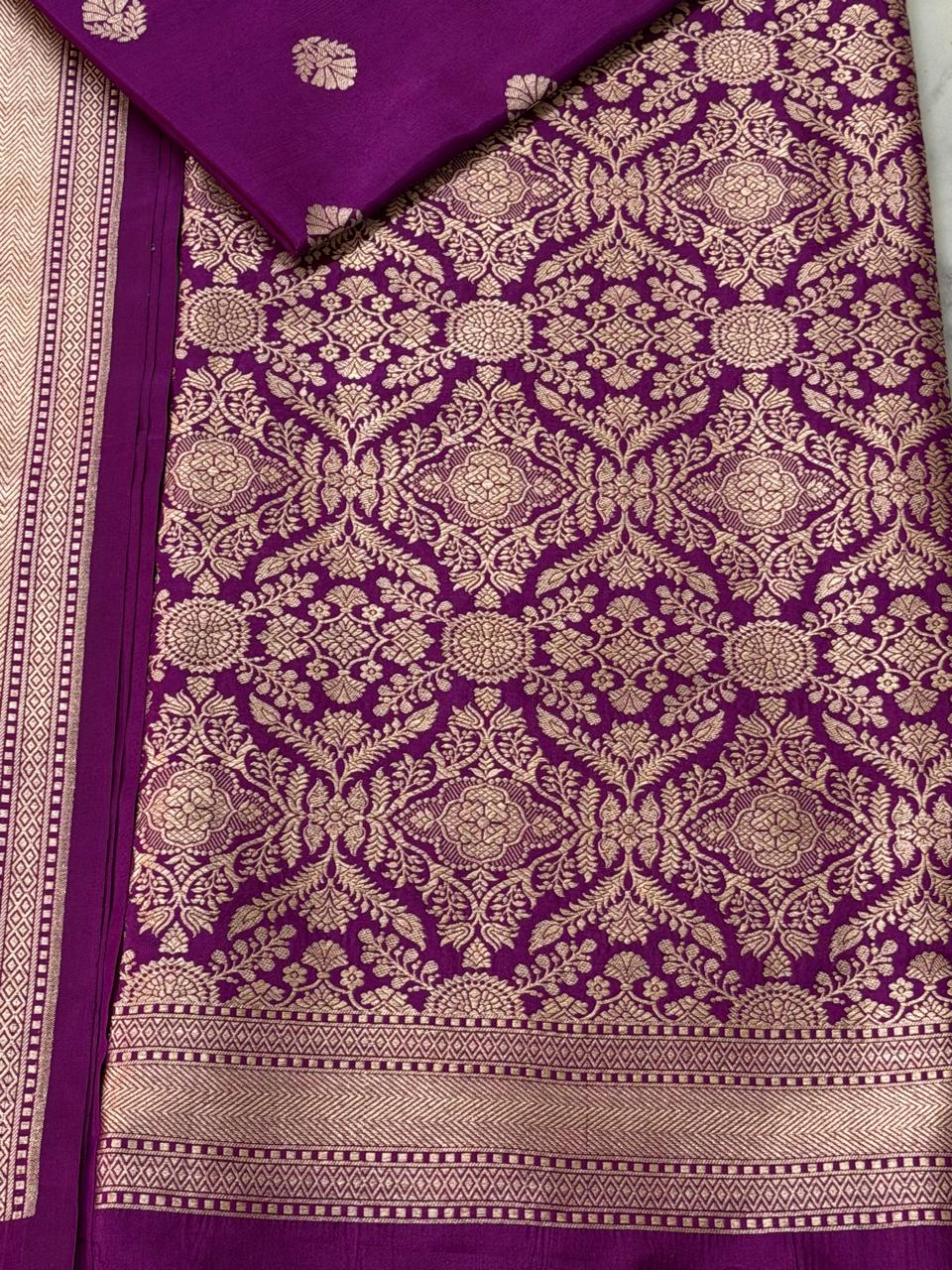 katan silk brocade suit 