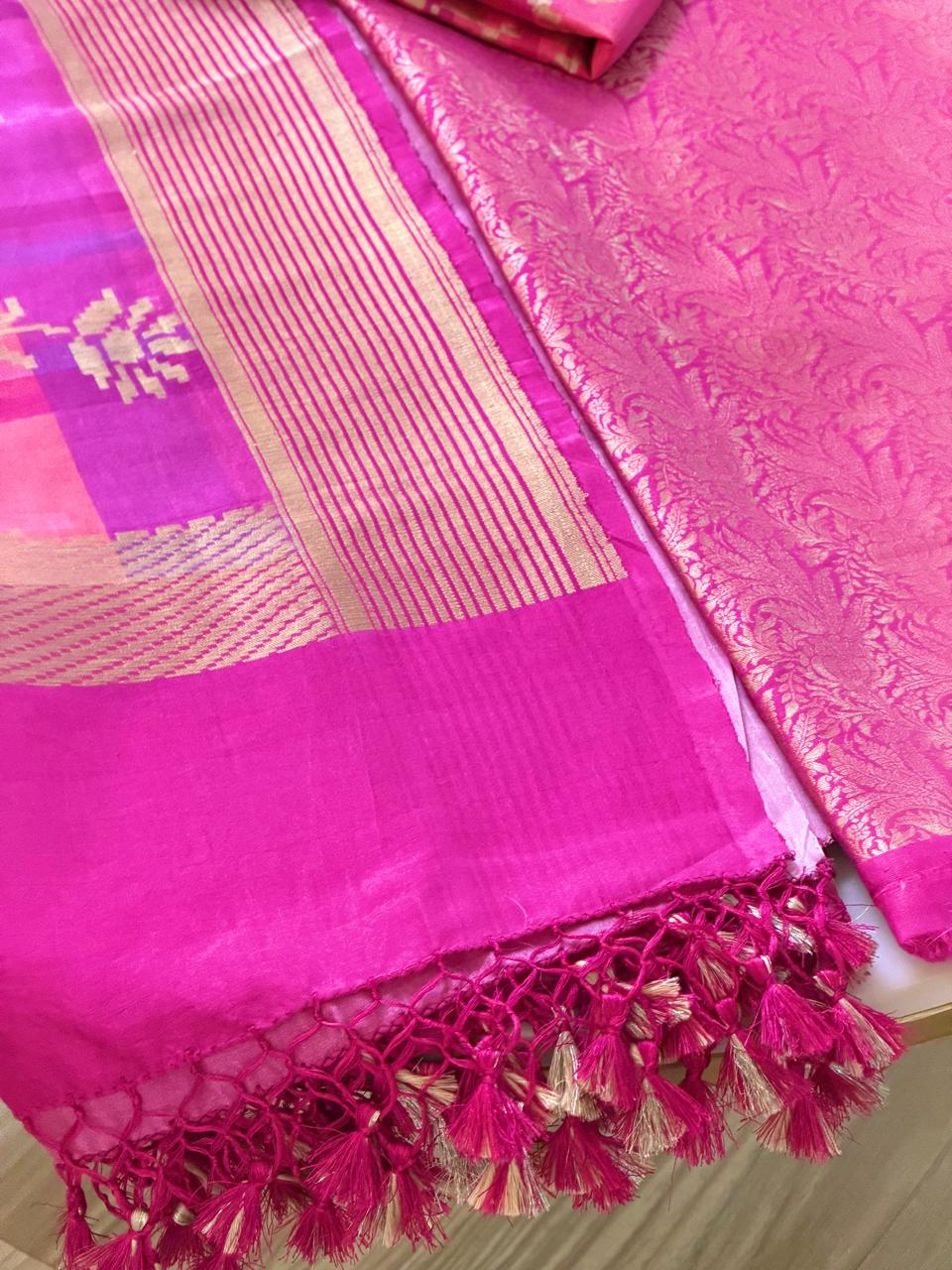 katan silk brocade suit set 
