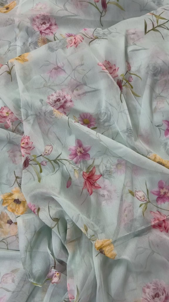 Chiffon Printed Fabric