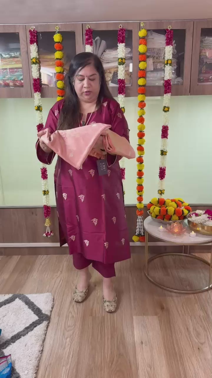 Premium Katan Silk Suit